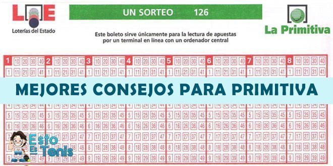 consejos para jugar primitiva