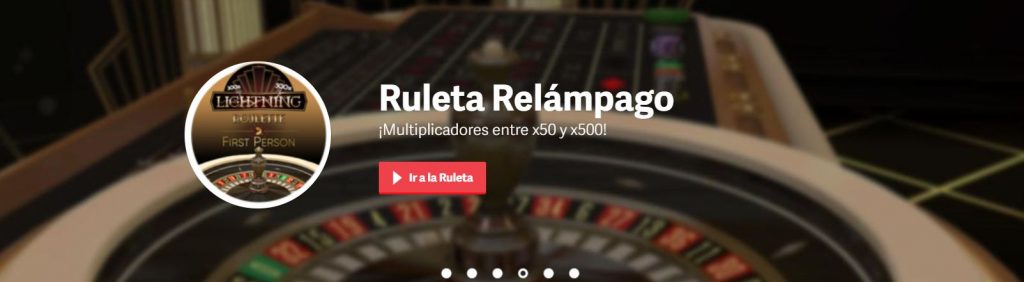ruleta relámpago paf casino