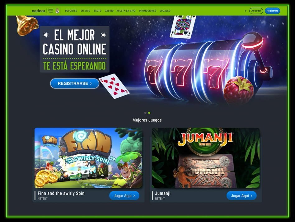 codere bono casino