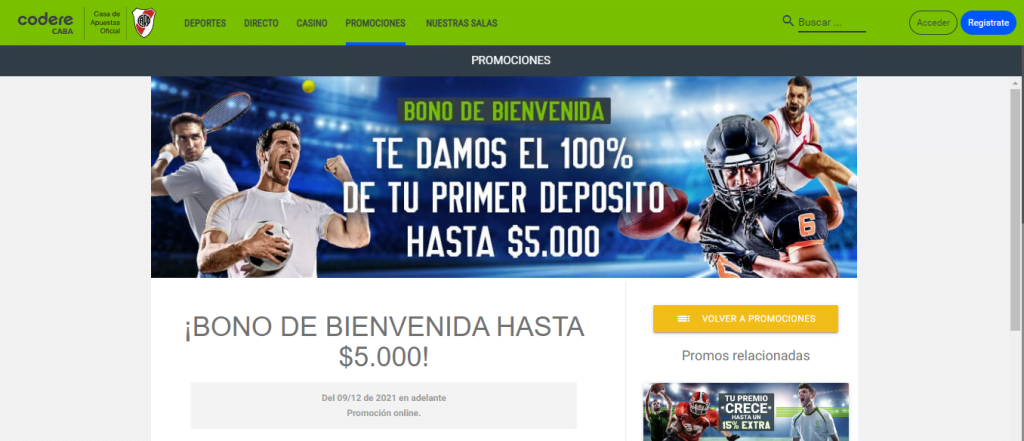 codere bono deportes