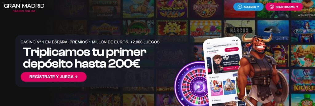 casino gran madrid bono slots