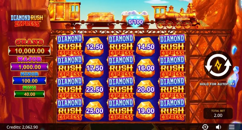 juego Diamond Rush Express