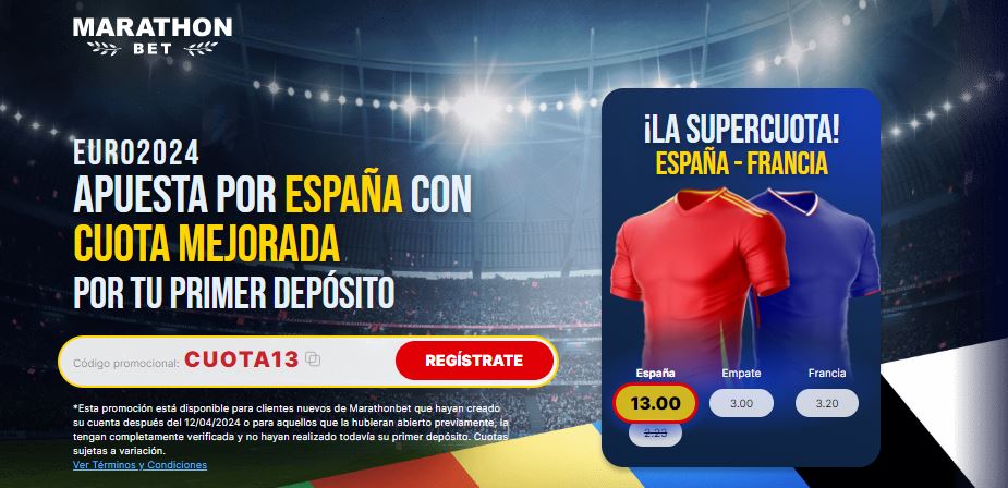 Marathonbet España vs Francia