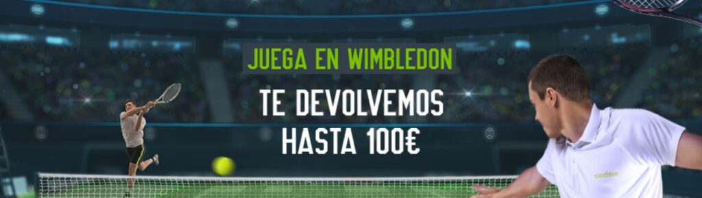 codere wimbledon promoción
