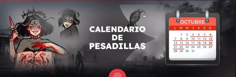 Casino Barcelona Calendario de Pesadillas