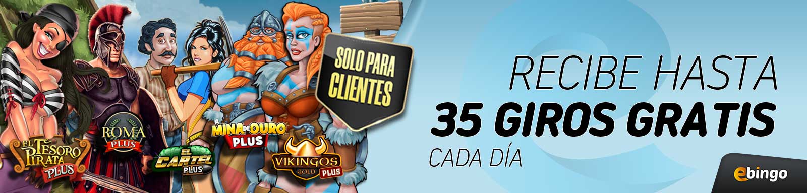 giros gratis ebingo