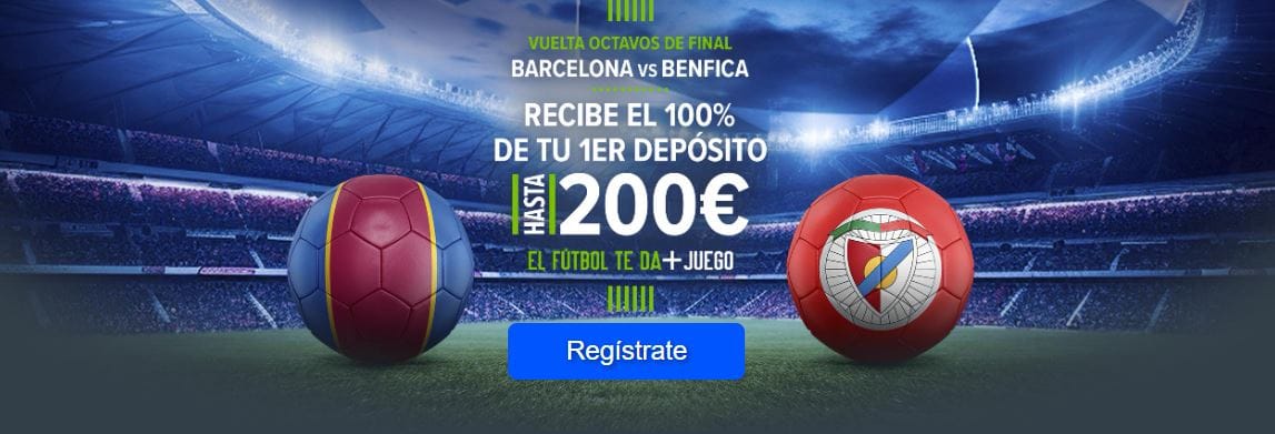 Codere Octavos Champions League bono