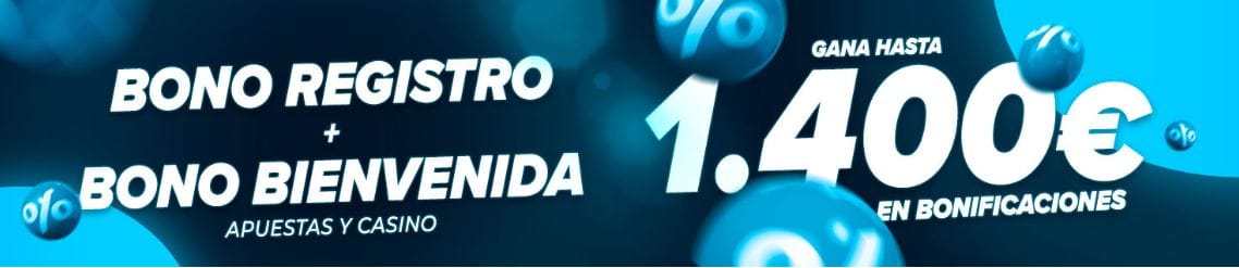 Pastón bono de bienvenida