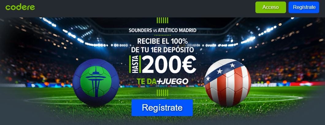 Codere Seattle Sounder vs Atlético de Madrid