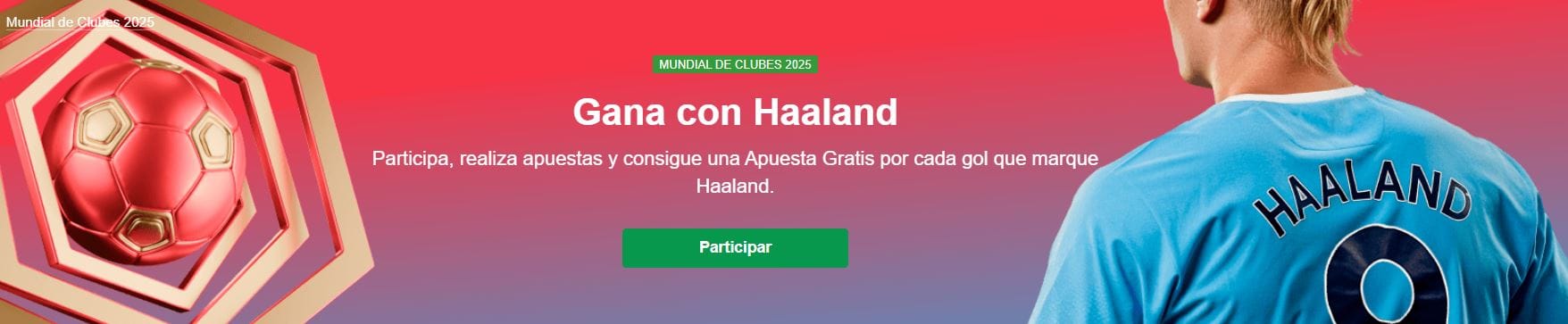Marathonbet Gana con Haaland