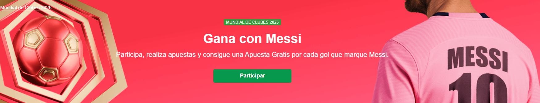 Marathonbet Gana con Messi