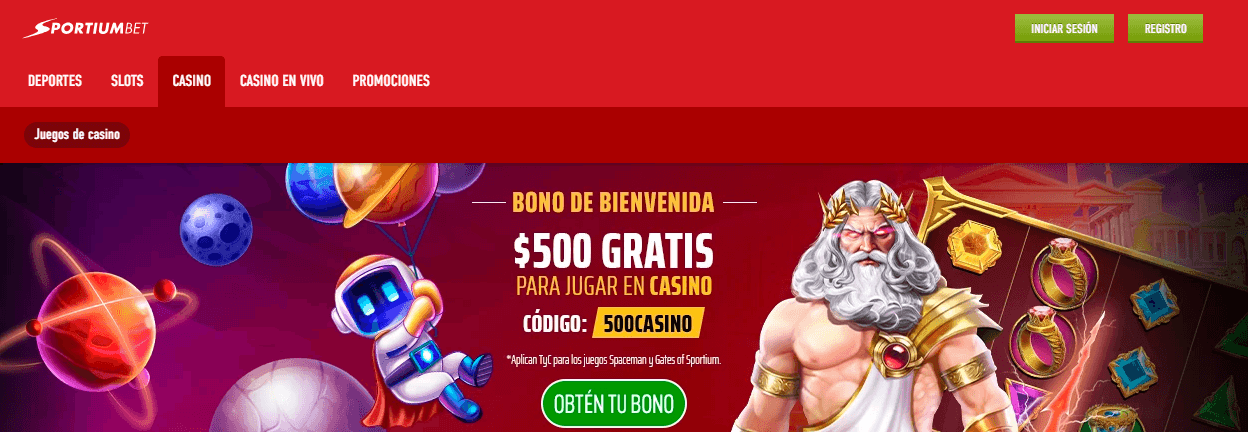 sportiumbet ofertas casino