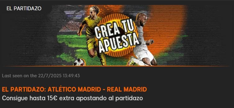 888Sport Atleti vs Real Madrid