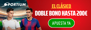 apuestas sportium barcelona vs madrid bono sportium clasico