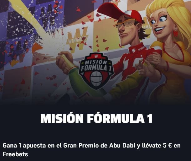 Winamax Misión Fórmula 1