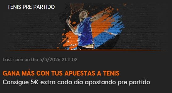 888Sport tenis pre partido apuestas Indian Wells