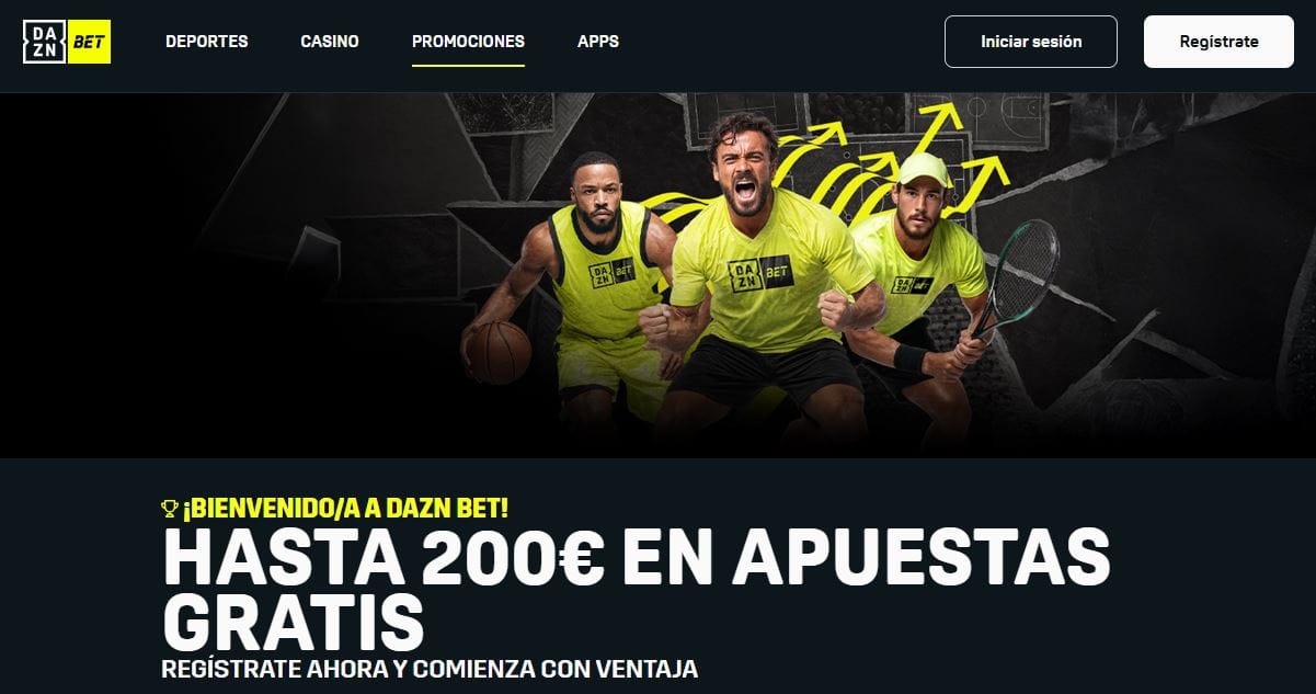 DAZN Bet bono de bienvenida