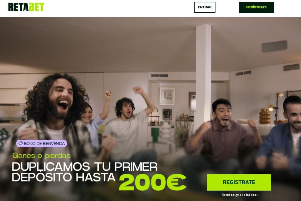 RETAbet bono de bienvenida
