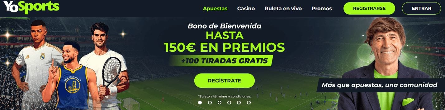 YoSports bono de bienvenida