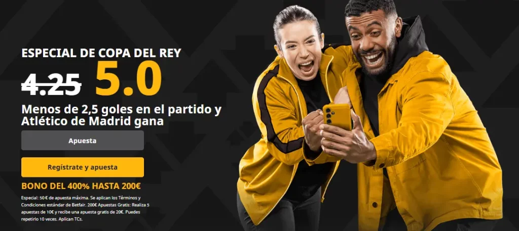 supercuota betfair final de copa del rey