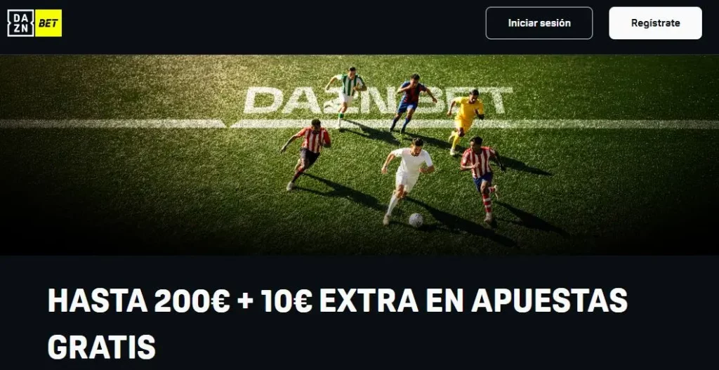 DAZN Bet bono de bienvenida