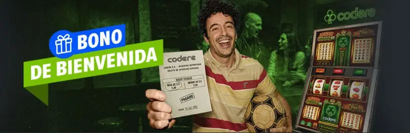 codere bono de bienvenida